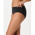thumbnail image 3 of Hanes Ultimate Women’s Hipster Underwear 5-Pack ComfortSoft Wicking Soft Stretchy, 3 of 9