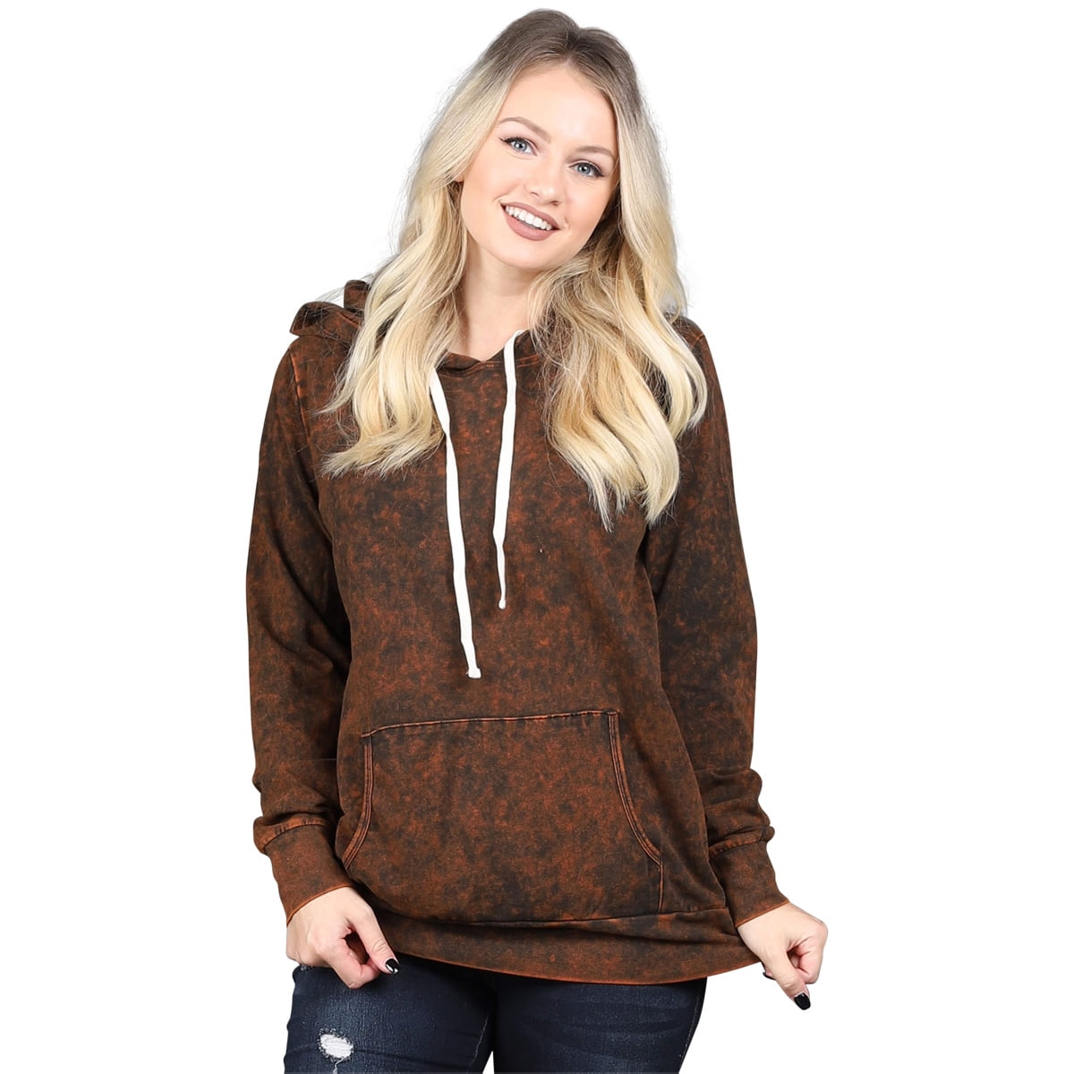 Zenana Outfitters Mineral Wash Hoodie