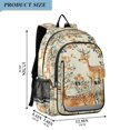 thumbnail image 2 of FORMRS School Backpack 17" Student Travel Bag with Laptop Compartment, Deer Pattern, 2 of 7
