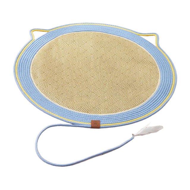Almohadilla de refrigeración para perros, asientos de coche de ratán, autorefrigerante, cómodo cojín antideslizante portátil, cama para dormir para S