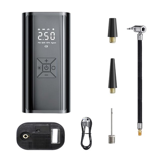 Inflador de neumaticos de coche electrico portátil Salvador inflado rápido para bolas de motocicleta coche bomba de aire