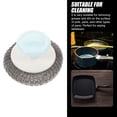 thumbnail image 4 of Metal Kitchen Sink Scrub Brush with Plastic Handle for Dishes and Pots, 4 of 6