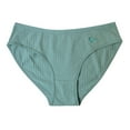 thumbnail image 5 of Women's Low Waist Breatheable Briefs Solid Color Cotton Crotch Underwear Panties Ladies Underwear Panties, 5 of 5