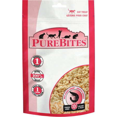 PureBites Shrimp Cat Treats, 0.28-Ounce (Best Type Of Cat Food)