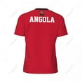 thumbnail image 4 of Exclusive design Angola Flag Grain 3D Printed Men For Running Bike Soccer Tennis Fitness Sports tshirt Mesh Fans Short T-shirt, 4 of 9