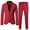 Wine, variant on Conairie Boys Suits 2 Piece Slim Fit Button Dress Suit Long Sleeve Jacket Blazer and Pants Set for Kids Prom Wedding Clothes Black 12-13 Y