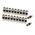 thumbnail image 1 of 20 Unids Paquete Sunnimix RG6 F Tipo Conectores De Compresión Plug Adaptadores Cable TV Cable, 1 of 7