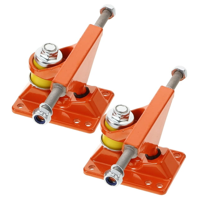 AURARMLET Skateboard Accessories Trucks Aluminium Orange Balance Improvement 2Pcs