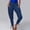 Blue, variant on LEKODE Women's Harem Loose Yoga Travel Lounge Pants with Pockets Casual Boho Blue L