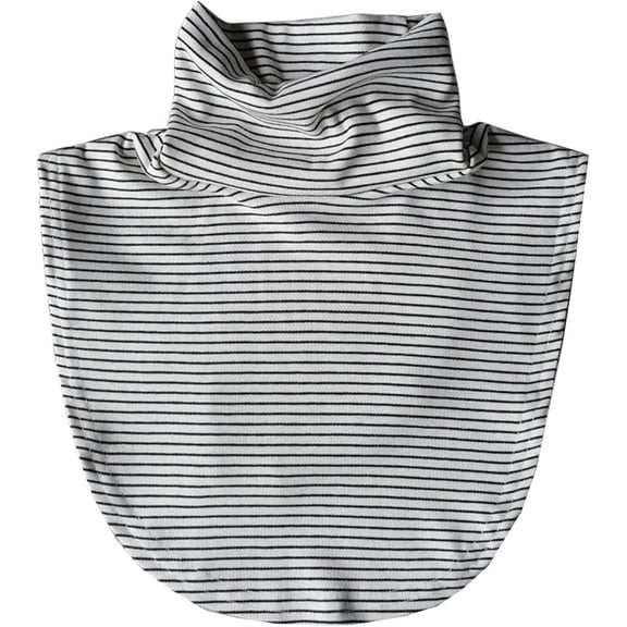 YooGuoGuo Fake Turtleneck Dickey Detachable Collars Half Top Wear Outer or in Sweater Hoodie High Neck Mock Collar for Women