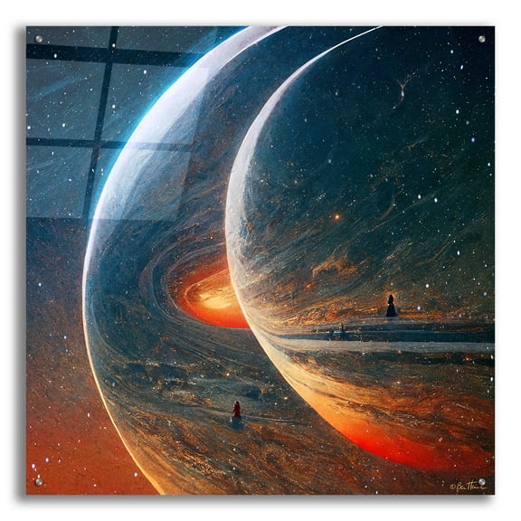 Epic Art 'We Are Different and The Same' by Ben Heine, Acrylic Glass Wall Art, 36"x36"