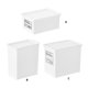 thumbnail image 3 of Caja de almacenamiento de polvo de lavado con tapa a prueba de humedad organizador de comestibles a prueba de polvo Feliz Sencillez, 3 of 5