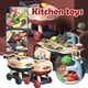 thumbnail image 1 of XWSHYW Juguetes para Niños Carrito de Compras de Cocina, Juguetes, Fregadero para Lavar Alimentos, Utensilios de Cocina, Juguete para Juego de Rol, 1 of 3