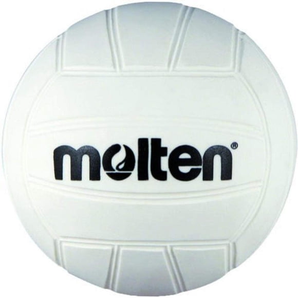 Mini Voleibol Molten Blanco de 4 Pulgadas Paquete de 12
