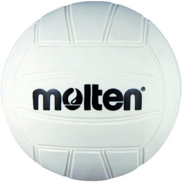 Mini Voleibol Molten Blanco de 4 Pulgadas Paquete de 12