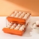 thumbnail image 5 of Slide Style Eggs Box Slide Style Eggs Roller Storage Rack Refrigerator Side Four Layer Antis Drop Eggs Collection Box, 5 of 6