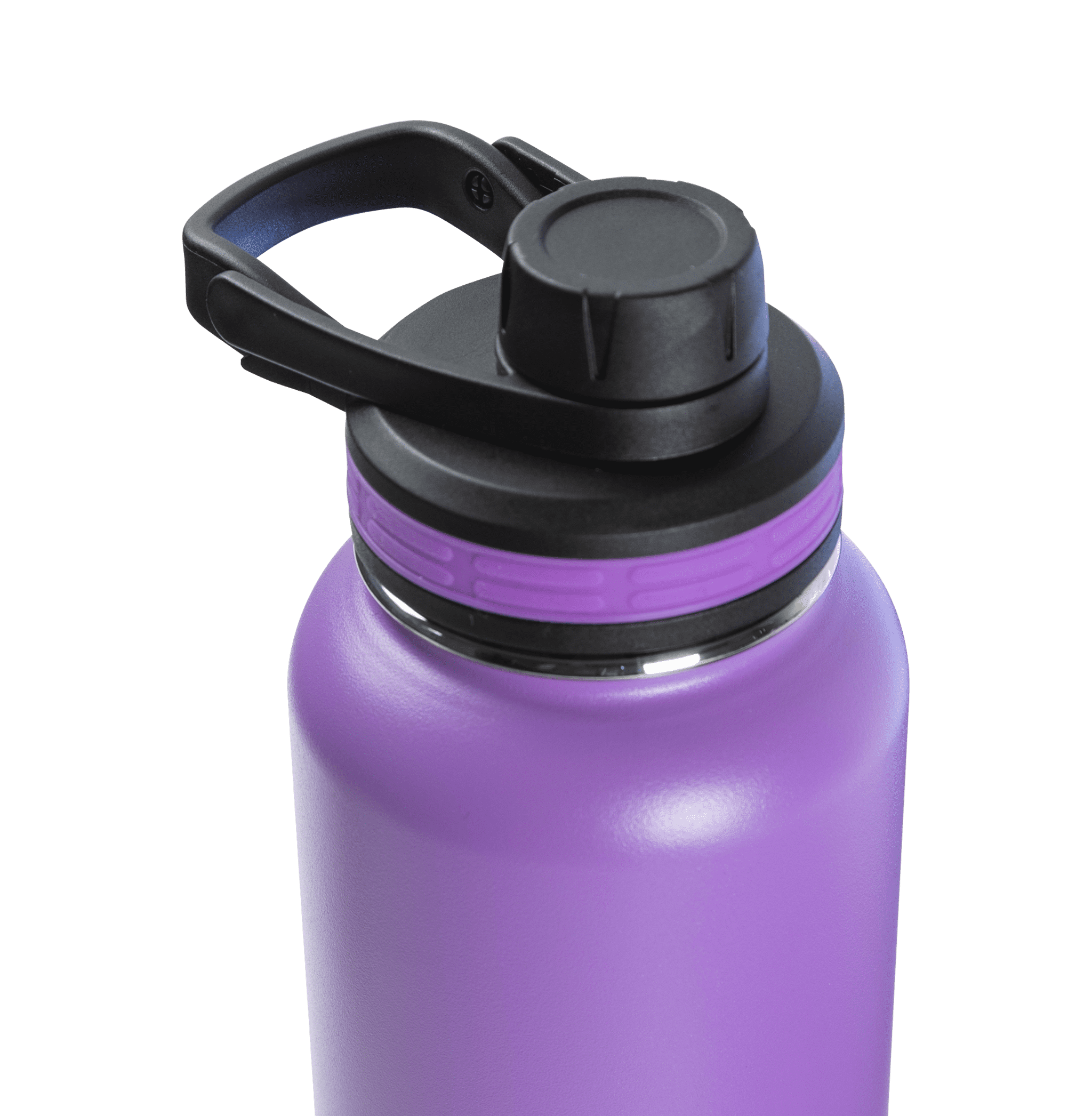 Thermoflask, Other, Thermoflask 4oz Purple Hot Or Cold Bottle With Straw  Spout Lids