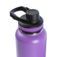 thumbnail image 4 of ThermoFlask 32 oz Insulated Stainless Steel Bottle with Chug and Straw Lids, Plum, 4 of 5