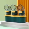 thumbnail image 1 of PENGXIANG 2PCS Quantitative Salt Shaker with Holder Each Press 0.5g Clear Seasoning Bottle - D, 1 of 2