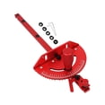thumbnail image 3 of DOLITY Universal Table Saw Miter Gauge Tool with Fence Bracket Length 45cm Multipurpose Red, 3 of 9