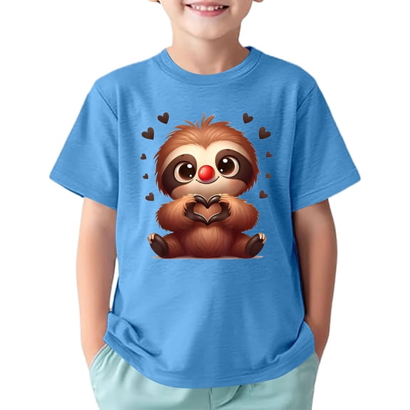 ibiyuan Girls T Shirts Size 10 Short Sleeve Clothes Girl Tops Size 6 Girls Shirts Round Neck Cute Graphic Basic Tees Fashion Birthday Girl Summer Clothes,6-7 Years
