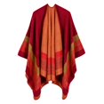 thumbnail image 3 of Runmeifa Winter Warm Shawl For Women Big Frame Cape Two Sides Wea, 3 of 5