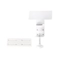 thumbnail image 2 of BELOVING Desk Mount for Power Strip Convenient Power Socket Stand for Office Suppiles White, 2 of 9