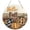 Z3#A,11.8x11.8 Inch, variant on Welcome Wreaths Sign for Front Door, 11.8 Inch Rustic Round Wooden Wreath with Bow and Artificial Greenery, 3D Farmhouse Front Porch Wall Decor Hanging for All Seasons Holiday Outdoor