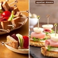 thumbnail image 5 of Juego de regalo de 15 Uds., accesorios Bloody Mary de Metal de acero inoxidable de 11cm, palillos de dientes de barra de brochetas de cóctel reutilizables para bebidas, 5 of 5