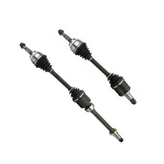 Front CV Axle Shaft - Set of 2 - Compatible with 2007 - 2011 Toyota Camry Hybrid FWD 2.4L 4-Cylinder 2008 2009 2010