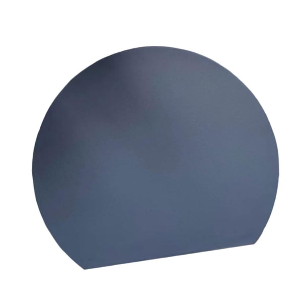 Tabla de cortar TPU antideslizante para cocina, tapete de corte semicircular, tabla de cortar. Gris S