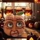 thumbnail image 5 of Decoración de calabaza de Halloween, decoración de calabaza de resina para jardín, decoraciones de Halloween para exteriores, divertidas figuras de calabaza con base pesada, decoración para fiestas d, 5 of 5