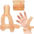thumbnail image 1 of Kids Thumb Sucking Stop - Infants 0-3 Years - Silicone Sucking Adjustable Thumb Guard, 1 of 5
