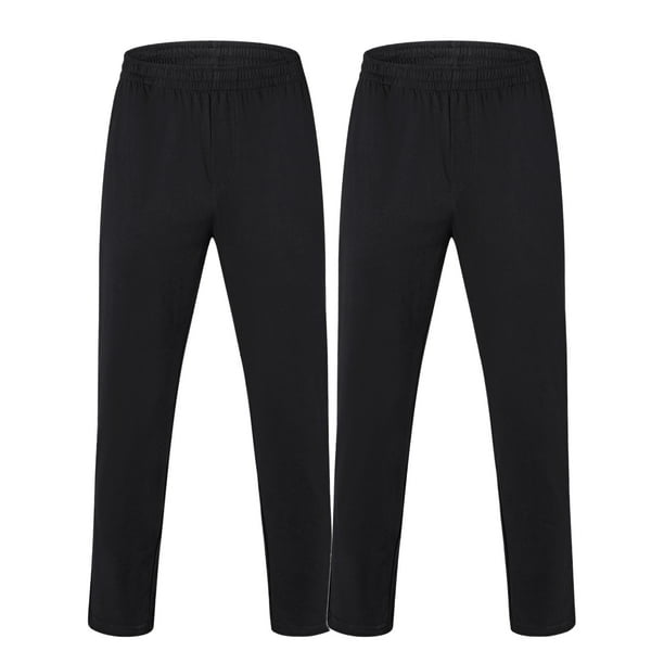 SAYFUT Men's Big and Tall 2pack Cotton Knit Sleep Pant, Soft Stretch