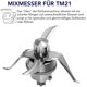 thumbnail image 3 of CHAO Cuchillo batidor compatible con robot de cocina Thermomix TM21 para piezas Vorwerk Thermomix TM 21, 3 of 5