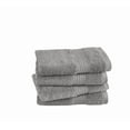 thumbnail image 5 of Cannon Cotton TENCEL™ 60% Cotton/ 40% TENCEL™ Soft 4 Pack Hand Towel in Grey, All Season, Adult Size, OEKO-TEX Certified, 5 of 5