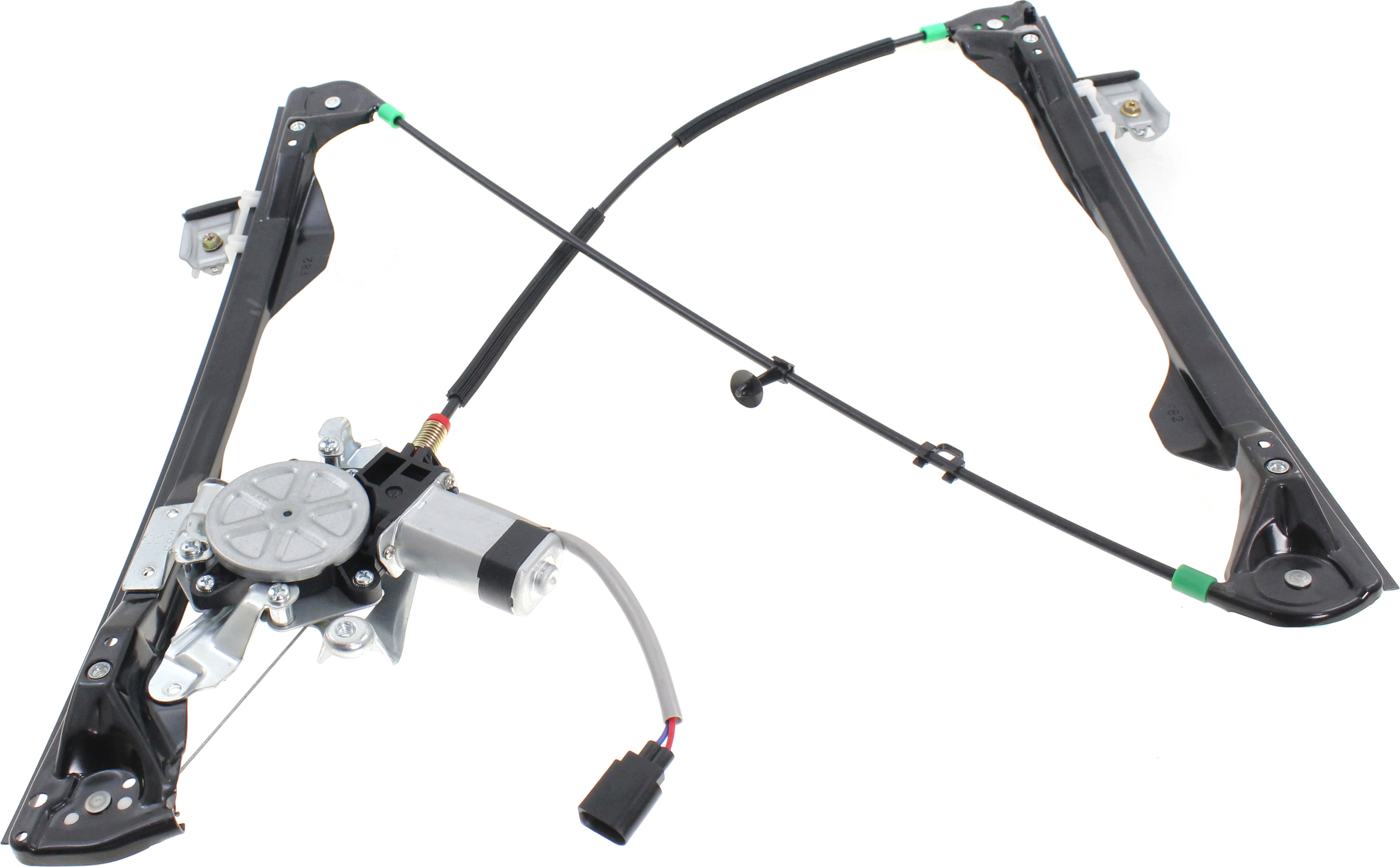 Window Regulator For 2008-2010 Ford Focus Front, Right Passenger Coupe Power With Motor