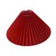 thumbnail image 5 of Pantalla de lámpara de mesa plisada, cubierta de luz, decoración del hogar, cubierta de lámpara de escritorio de repuesto para restaurante, comedor, Rojo, 5 of 10