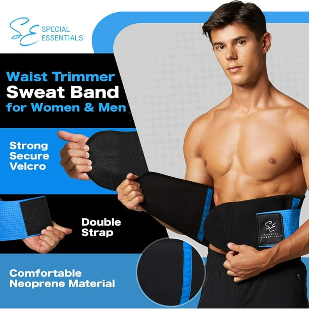 Special Essentials Waist Trainer for Women Men Adjustable Sweat Band Waist Trimmer For Core Stability Training Workouts Walmart Business Supplies