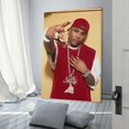 thumbnail image 3 of Poster Nelly Performer Rapper Art Poster Cool Artworks Painting Wall Art Canvas Prints Hanging Picture Home Decor Posters Gift 24x36inch(60x90cm), 3 of 6