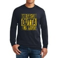 thumbnail image 5 of Straight Outta Ann Arbor Long Sleeve T-Shirt - 3X-Large - Navy, 5 of 6