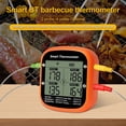 thumbnail image 4 of Gril Intelligent pour Viande Numérique Sans Fil avec Doubles Sondes Lecture Instantanée des Aliments Contrôle par Application avec Minuterie Alarme Gril pour l'Extérieur Gril BBQ avec Support, 4 of 6