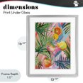 thumbnail image 4 of Stupell Industries Contemporary Jungle Citrus Cocktail Gray Framed Print Under Glass, 13 x 16, by Tabz Jones, 4 of 8