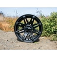 thumbnail image 2 of RockTrix RT103 4pc 12in ATV Wheels 4x110 Rims, 12x7, 5+2 Offset, For ATV UTV with IRS (Independent Rear Suspension), Compatible with Bombardier Honda Kawasaki Yamaha Suzuki 4/110 (Set of 4), 2 of 7