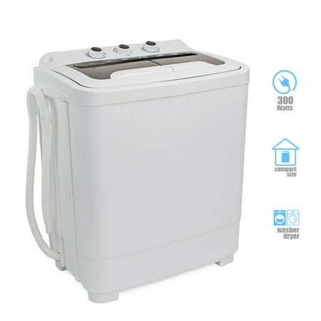 Ensue 9lb mini washer & spin dryer portable compact laundry combo