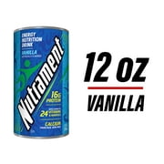 Nutrament Vanilla Nutrition Drink, Energy Drink with Vitamins, Minerals and Protein, 12 FL OZ Can