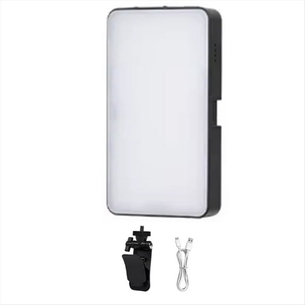Luz LED de Relleno Magnética de Mano para Teléfono Celular, Fotografía, Video, Luces de Relleno de Doble Cara, Lámpara Recargable de Belleza.