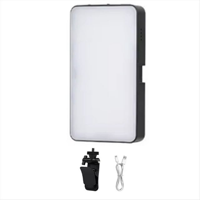 Luz LED de Relleno Magnética de Mano para Teléfono Celular, Fotografía, Video, Luces de Relleno de Doble Cara, Lámpara Recargable de Belleza.