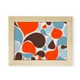 thumbnail image 1 of Colorful Water Droplets Desktop Photo Frame Picture Art Decoration Painting 6x8 inch, 1 of 3
