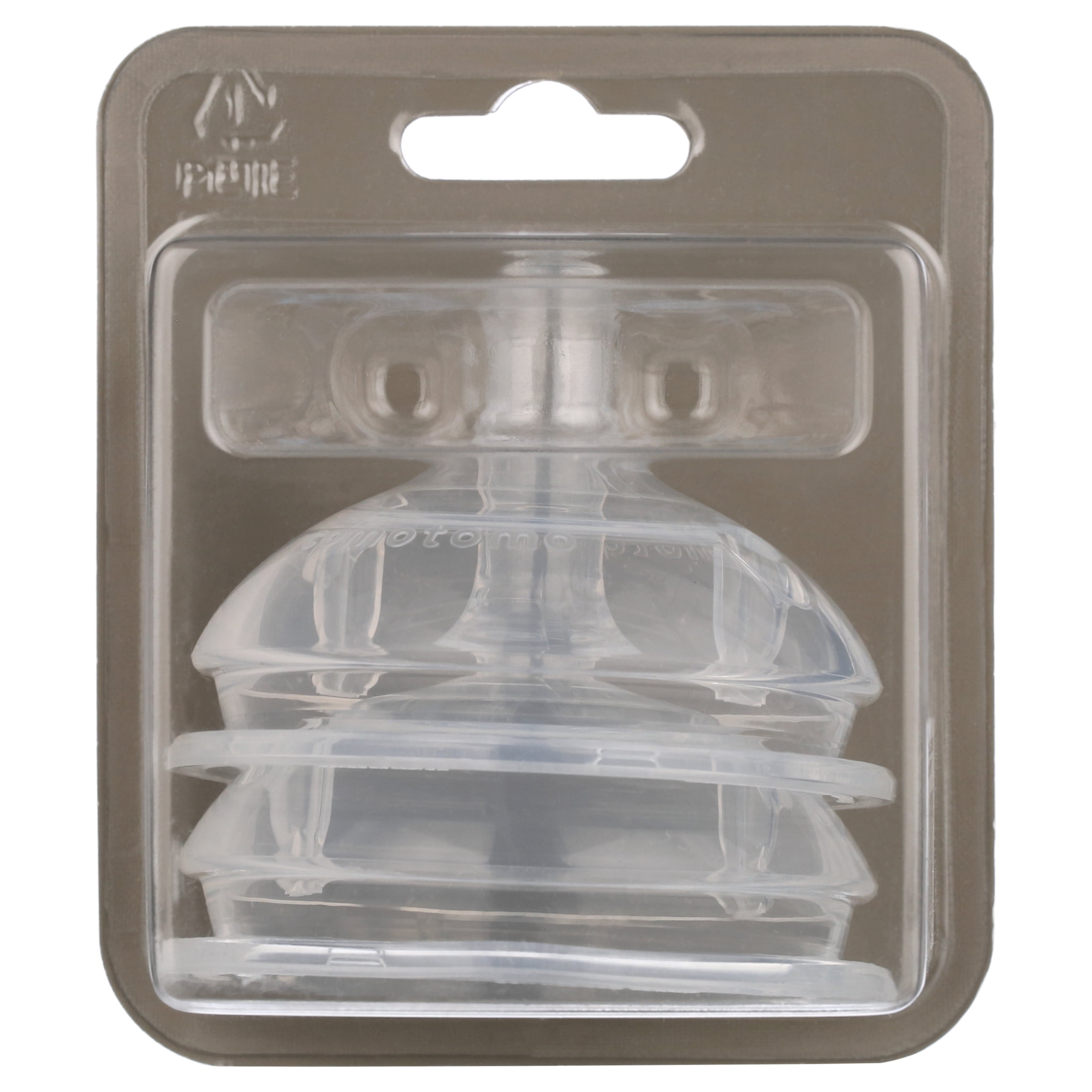 Comotomo Silicone Replacement Nipple, Slow Flow, 0-3 Months, 2 Count